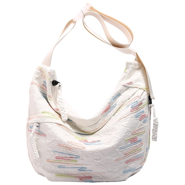 Bolso Hobo Bag Crescent S para Mujer Con Bolsillos Nylon Tote Monederos