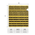 thumbnail image 4 of Wukai Striped With Bees Mailbox Covers for Garden Outdoor Decor,Waterproof Post Box Cover 21x18 in& 25.5x21 in-25.5x21 in, 4 of 8