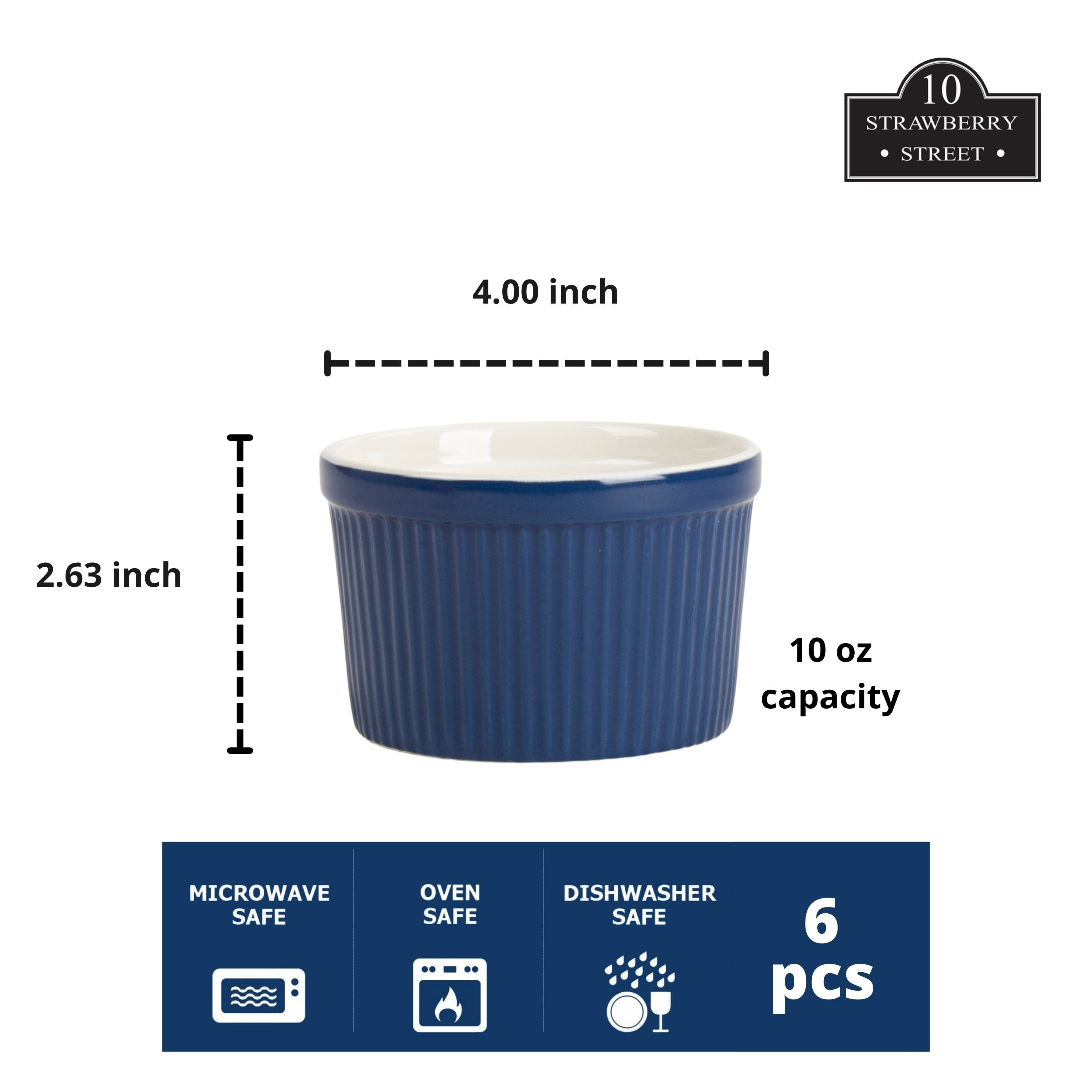 10 Strawberry Street Wtr-5Sau Whittier Accessories Sauce Dish, 5, 7 Oz. - 72 Per Case