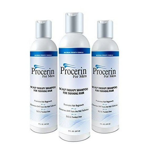 Procerin Scalp Therapy Shampoo for Thinning Hair - 3 Pack