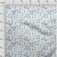 thumbnail image 2 of oneOone Cotton Poplin Fabric Line Geometric Print Fabric By Yard 42 Inch Wide, 2 of 4