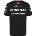 thumbnail image 4 of Mercedes Petronas F1 T-Shirt Homme 2024 Team Driver - Noir, 4 of 11