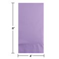 thumbnail image 2 of Club Pack of 192 Luscious Purple Solid 3-Ply Disposable Party Napkins 8", 2 of 2
