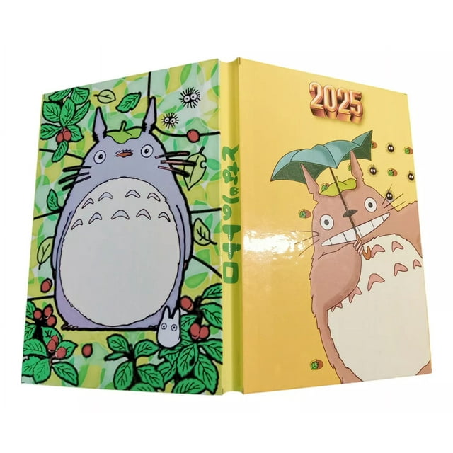 Totoro Agenda 2025 De Pasta Dura Y Hoja Por Día