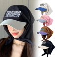 thumbnail image 2 of RYGRZJ Quick-drying Strap Sunscreen Headscarf Caps For Women Summer Visor Hatw, 2 of 5