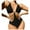Black-01, variant on Lopeceal Women's Chain Linked Cut Out Halter One Piece Swimsuit Tummy Control Bathing Suit