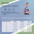 thumbnail image 5 of TiaoBug Kids Girls Dance Crop Top Sleeveless Sparkle Zebra Print Athletic Vest for Gymnastics Stage Performance Hot Pink 6, 5 of 5