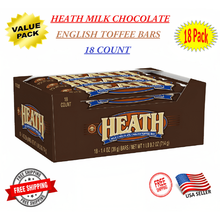 Hershey's Heath Milk Chocolate Toffee Bits (Pack Of 4)