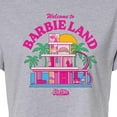thumbnail image 3 of Barbie The Movie - Welcome To Barbie Land - Juniors Cropped Cotton Blend T-Shirt, 3 of 5