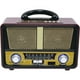 QFX RETRO90 AM FM MP3 SW Radio Rétro Bluetooth&44; Brun – image 1 sur 1