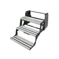 Lippert Components Multicolor, 12" x 12", Aluminum RV Steps, Anti-Slip Treads, Lightweight Design