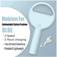 thumbnail image 2 of Portable Fan Bladeless Handheld Fan Usb Recharable Personal Fan Operated Mini Fan, 2 of 4