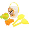 thumbnail image 3 of Beach Sand Toy Set with Small and Bucket Made of Plastic for Home Fun, 3 of 5