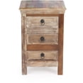 thumbnail image 4 of Beaumont Lane Commode d'Appoint Rustique Côtière Moderne en Bois Multicolore, 4 of 8