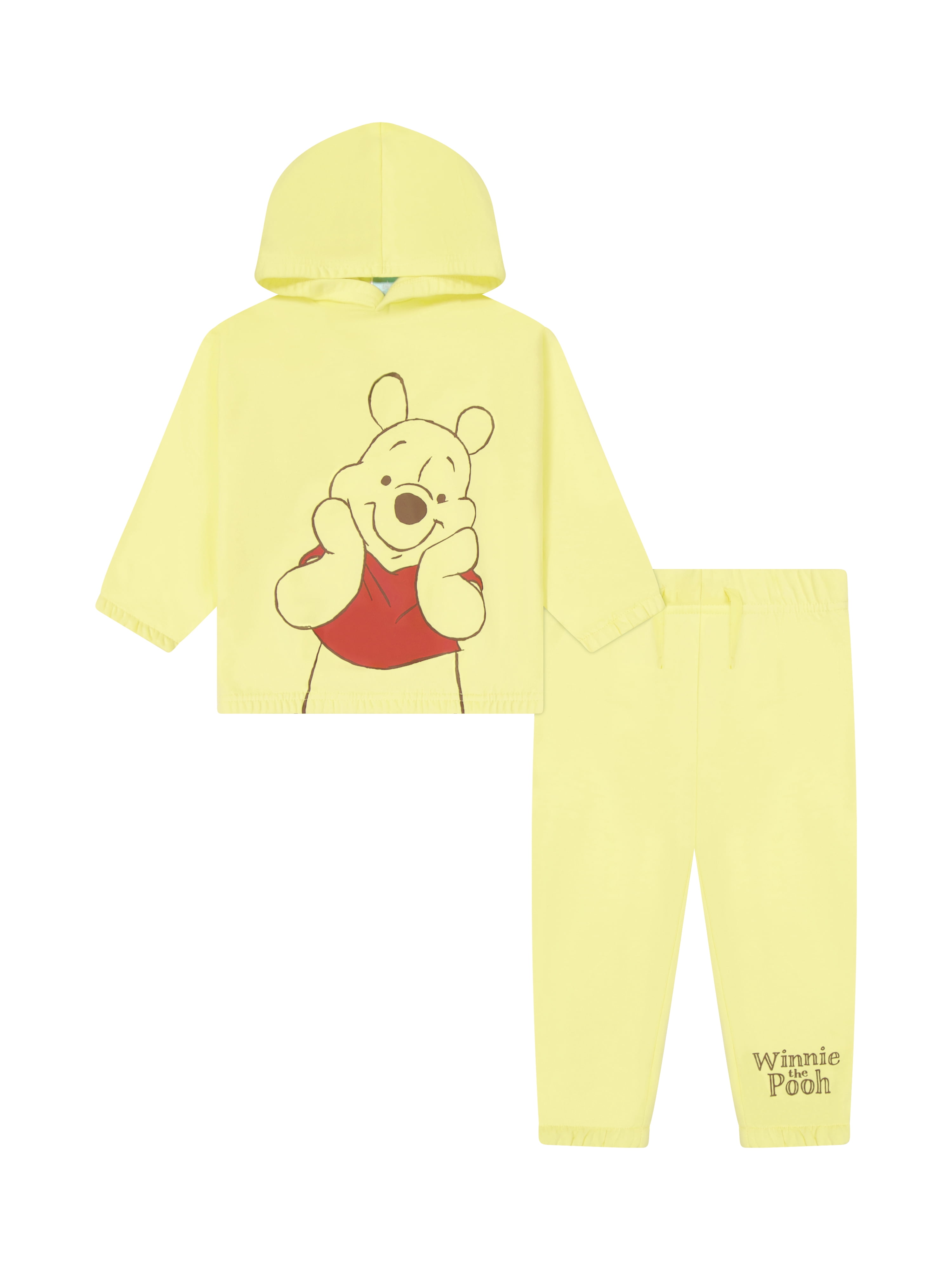 Winnie The Pooh Baby 2 Piece Fleece Jogger Set, Sizes 0-24 Months