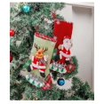 thumbnail image 4 of Medias navideñas de muñeco de nieve, decoración navideña, calcetín de Papá Noel, bolsa de regalo, bolsa de dulces de Navidad, novedad de 2023, 4 of 4