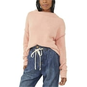 Free People San Vicente Sweater In Cherry Peach Combo - L L