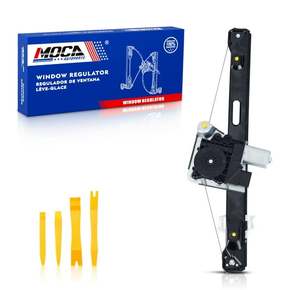 MOCA AUTOPARTS Rear Right Power Window Regulator w/ Motor Fit for 2006-2011 BMW 323i & 2007-2011 BMW 335i & 2008-2011 BMW M3