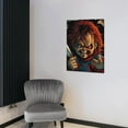 thumbnail image 6 of Chucky Decorative Painting Canvas Wall Poster Art Picture Painting Hanging Picture Gift Living Room Posters Bedroom Painting Decor, 6 of 8