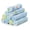Blue Circles, variant on Spasilk Baby Washcloth Wipes Set for Infant Boys and Girls, Terry Bath Scrub, Pack of 10, Gray Celestial