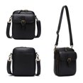 thumbnail image 3 of lanema Women Bag Fashion Crossbody Bag Double Layer Shoulder Bag PU Messenger Bag Man Small Purse for Everyday, 3 of 21