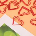 thumbnail image 4 of Clip de Papeleria Decorativos Ecomeon 12 Unids Metal Rojo, 4 of 6