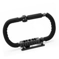 thumbnail image 2 of Video Action Stabilizing Handle Grip, ABS Body Handheld Camera Stabilization Frame Portable Black  for Photography, 2 of 8