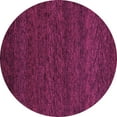 thumbnail image 1 of Ahgly Company Indoor Round Abstract Purple Modern Area Rugs, 3' Round, 1 of 4
