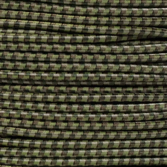 GOLBERG Elastic Shock Cord - 2.5mm, 3/16 Inch Diameter, 50 Feet Length, Multi Camo - Made in The USA