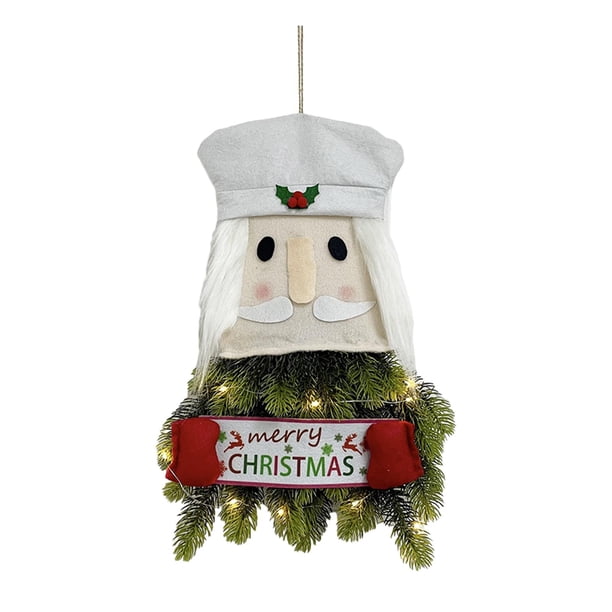 Adorno navideño Adorno para árbol de Navidad Manualidades Lindo árbol de Navidad Colgante Colgante Cascanueces