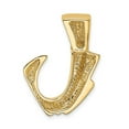 thumbnail image 3 of Auriga 14K Yellow Gold Omega Slide Pendant for Women (L-36mm, W-23mm), 3 of 6