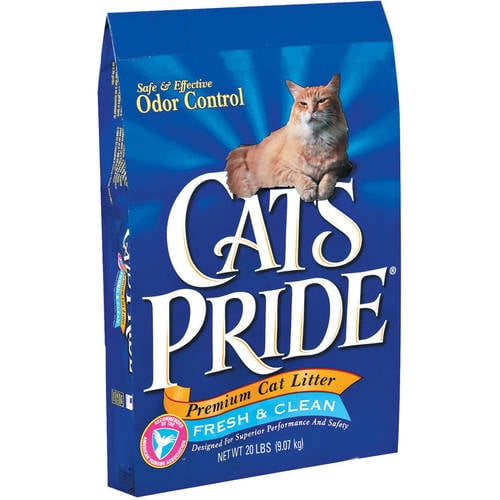Cat's Pride Premium Scented Odor Control Clay Cat Litter, 20 lb Bag