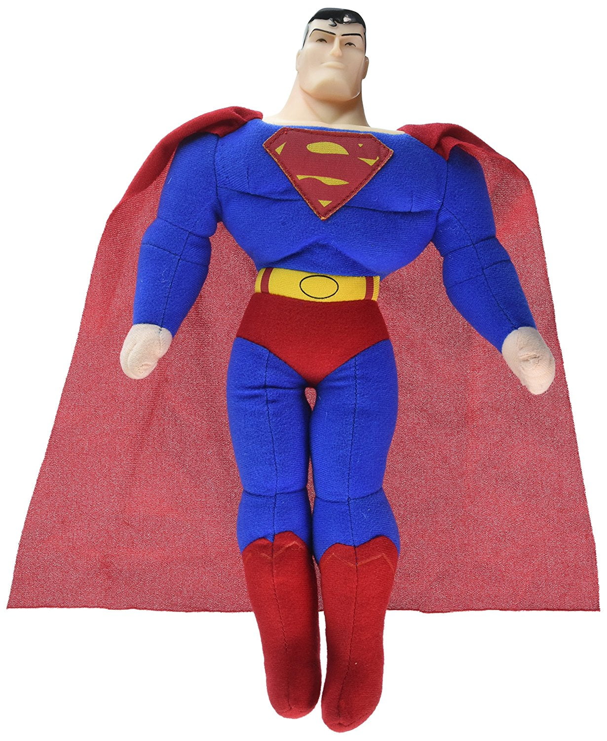 15" Superman Plush with Plastic Head, Rotocast head By ToyFactory