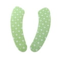 thumbnail image 1 of Billuyoard 2 fundas para inodoro, cojín para asiento, estilo de dibujos animados multicolor, almohadilla cálida de felpa para adultos, comodidad Juegos de accesorios de baño Verde, 1 of 6