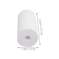 thumbnail image 2 of SOPOTUTU 50Pcs White Thermal Paper Rolls for Shop Use Quick Thermal Response Receipt Paper for Retail, 2 of 8