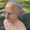 thumbnail image 1 of 1 Realistic Latex Masks,big Nose Old Man Supersoft Wrinkle Face Headgear Masquerade Party - FKB, 1 of 4