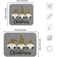 thumbnail image 3 of Dish Drying Mat, Merry Christmas Gnomes Leopard Microfiber Kitchen Dish Pads Super Absorbent Dish Drainer Mat Fast Drying Heat-resistant Drying Mat for Kitchen Counter, 18"x24", 3 of 7