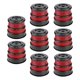 thumbnail image 2 of Kit de montaje de carrocería de silicona de 8 piezas para de 2 filas para F-250 F-350 2008-2016 Rojo, 2 of 8