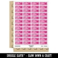 thumbnail image 2 of Final Grade Teacher Student School Sticker Set - Hot Pink - Gloss Finish - 1.25" Mini, 2 of 7