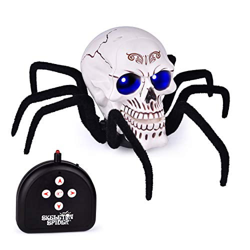 DIY Creepy Soft Spider Robot Wireless Remote Control RC Car Kids Toys Electronic 