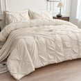 thumbnail image 3 of Juego de Ropa de Cama Maple & Stone Talla Full con Edredón 7 Piezas Crema, 3 of 6