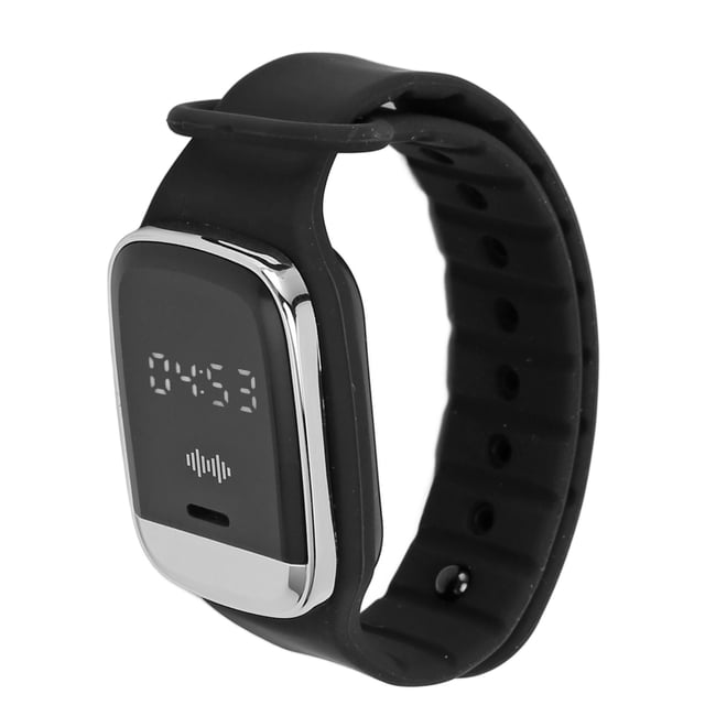 Reloj de pulsera repelente de ultrasonidos, correa de reloj repelente de ultrasonidos Tiempo Pulsera repelente de ultrasonidos Reloj repelente al aire libre Estándares líderes en la industria Jadeshay A