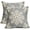 Grey, variant on Grey Christmas Pillow Covers 18x18 Inch Set of 2, Xmas Snowflakes Rustic Winter Themed Decorative Throw Pillow Cases Outdoor Linen Cushion Covers Farmhouse Sofa Couch Bed Decor