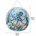 thumbnail image 2 of Ocean Theme Pearl Art DIY Kit, Pearl Diamond Painting for Adults, 5D Acrylic Pendant Craft, Sparkling Marine Bead Art Hanging Decor, Sea Life Series, 2 of 7
