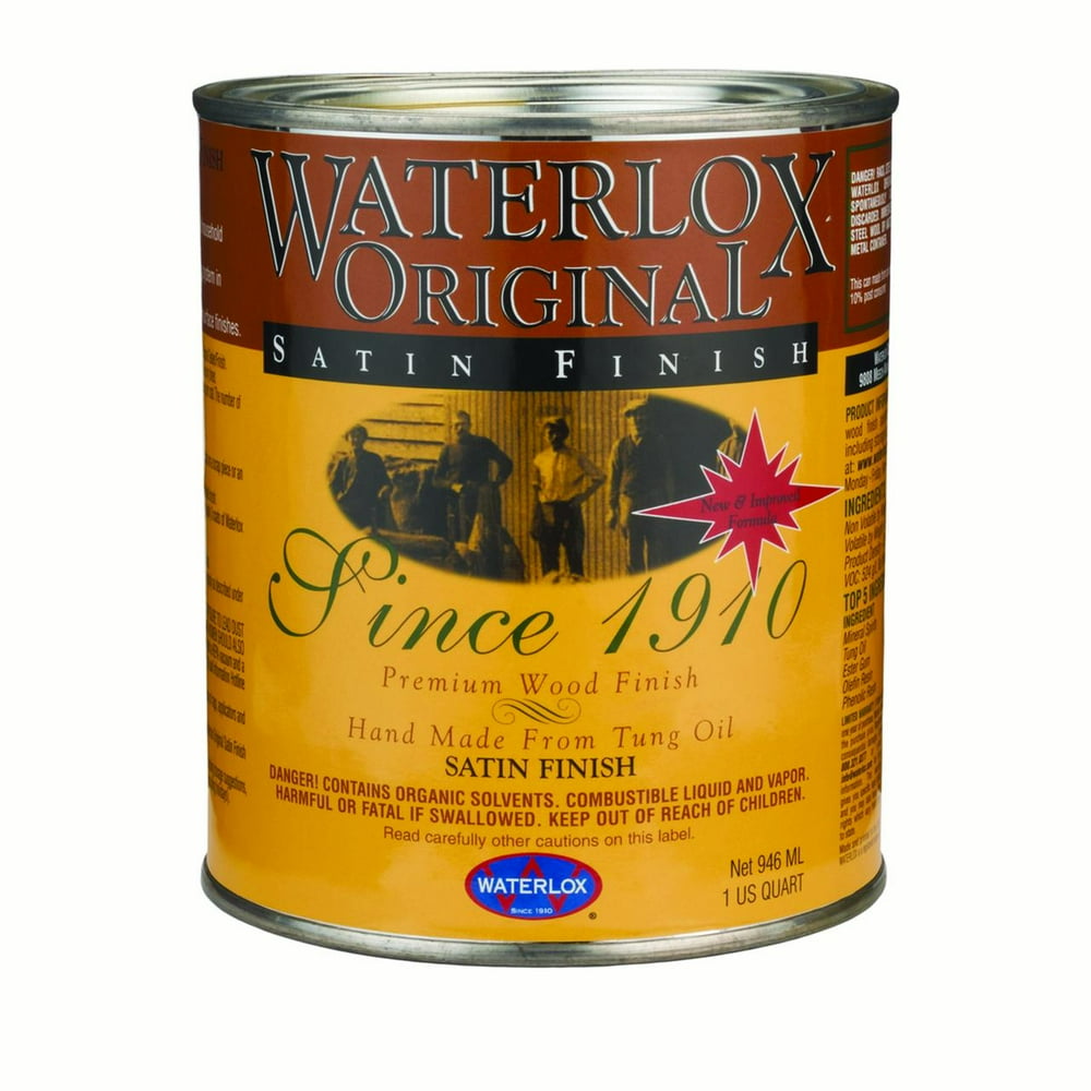 Waterlox Original Satin Finish, Quart - Walmart.com - Walmart.com