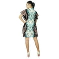 thumbnail image 4 of Bimba Women Cotton Caftan Dress Short Beach Cover Up Printed Kaftan, 4 of 5