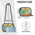 thumbnail image 4 of FORMRS Mini Crossbody Bag for Women Adjustable Rope Shoulder Casual Phone Purse, Green Glasses, 4 of 7