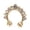 B, variant on QIQUWOHUL Nose Rings Hoops C-shaped Point Drill Nose Rings Nose Ring False Nose Nail Fake Nose Piercings Fashion Nose Jewelry