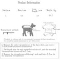 thumbnail image 2 of Chubasquero Impermeable Suave Y Transpirable TUNC Para Perros Con Poncho Con Capucha L, 2 of 5