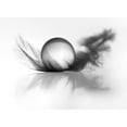 thumbnail image 3 of Ianeva, Aida 14x11 Black Modern Framed Museum Art Print Titled - Lightness, 3 of 5
